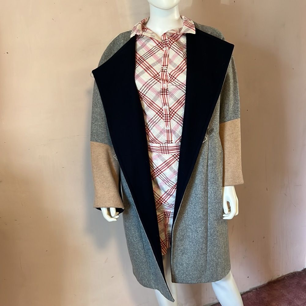 MAJE
Gileda Color Block Coat